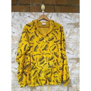 NICOPANDA  yellow windbreaker army of me print, small